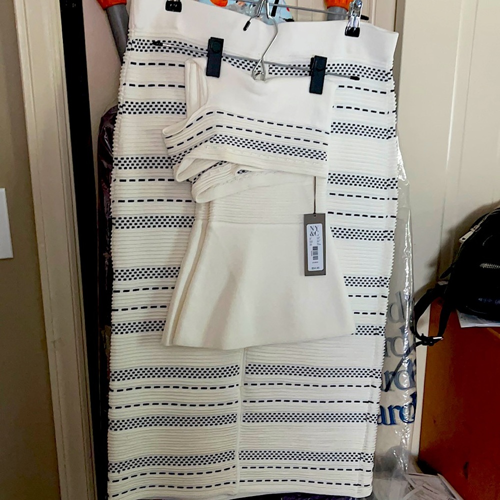 New York&Co white 2peice. The cost is for both